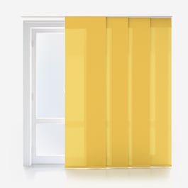 Touched By Design Optima Dimout Yellow Panel Blind