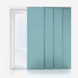 Touched By Design Supreme Blackout Ocean Green Panel Blind