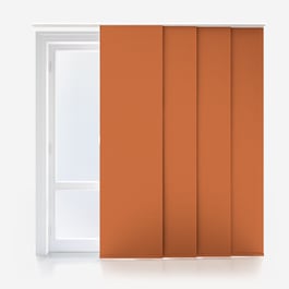 Touched By Design Supreme Blackout Orange Marmalade Panel Blind