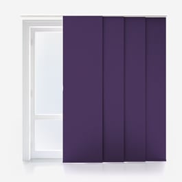 Touched by Design Supreme Blackout Purple Panel Blind