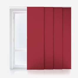 Touched by Design Supreme Blackout Red Panel Blind