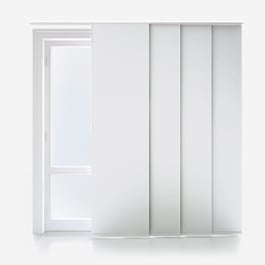 Touched By Design Supreme Blackout White Panel Blind