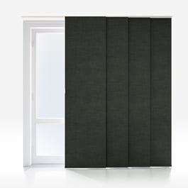 Touched By Design Voga Blackout Slate Grey Textured Panel Blind