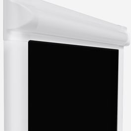 AquaLuxe Black Perfect Fit&reg; Roller Blind