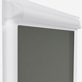 Optima Dimout Pewter Perfect Fit&reg; Roller Blind