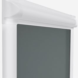 Spectrum Blackout Charcoal Perfect Fit&reg; Roller Blind
