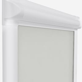 Supreme Blackout Porcelain White Perfect Fit&reg; Roller Blind