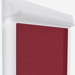 Supreme Blackout Red Perfect Fit&reg; Roller Blind