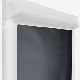 Aqualush Black Perfect Fit&reg; Roller Blind