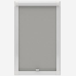 Eclipse Banlight Duo FR Grey Perfect Fit Roller Blind