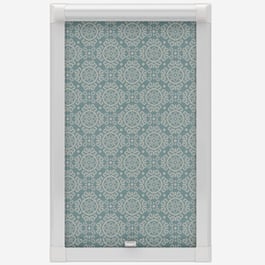 Eclipse Casablanca Smokey Blue Perfect Fit Roller Blind