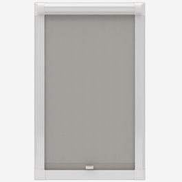 Touched By Design Absolute Blackout Grey Perfect Fit Roller Blind