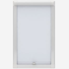 Touched By Design AquaLuxe White Perfect Fit Roller Blind