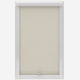 Touched By Design Deluxe Plain Cream Perfect Fit Roller Blind