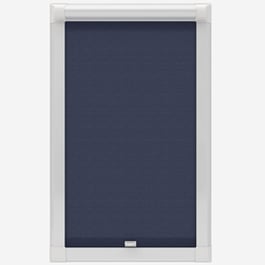 Touched by Design Deluxe Plain Indigo Perfect Fit Roller Blind