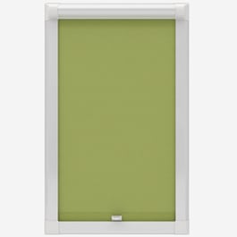 Touched by Design Deluxe Plain Lime Perfect Fit Roller Blind
