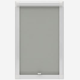 Touched by Design Deluxe Plain Mist Grey Perfect Fit Roller Blind