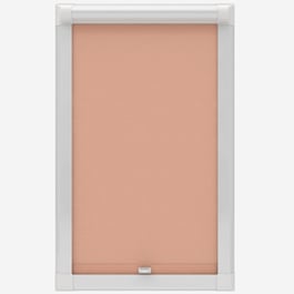 Touched by Design Deluxe Plain Papaya Perfect Fit Roller Blind