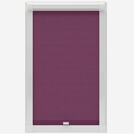Touched by Design Deluxe Plain Plum Perfect Fit Roller Blind