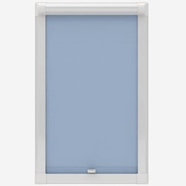 Touched by Design Deluxe Plain Powder Blue Perfect Fit Roller Blind