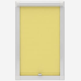 Touched by Design Deluxe Plain Primrose Yellow Perfect Fit Roller Blind