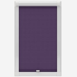 Touched by Design Deluxe Plain Purple Perfect Fit Roller Blind