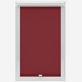 Touched by Design Deluxe Plain Red Perfect Fit Roller Blind