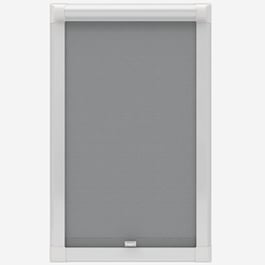 Touched by Design Deluxe Plain Storm Grey Perfect Fit Roller Blind