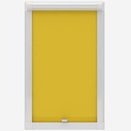 Touched by Design Deluxe Plain Sunshine Yellow Perfect Fit Roller Blind