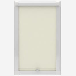 Touched by Design Deluxe Plain Vanilla Cream Perfect Fit Roller Blind