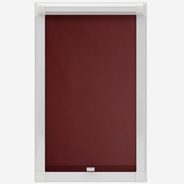 Touched By Design Optima Blackout Merlot Red Perfect Fit Roller Blind