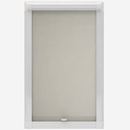 Touched By Design Optima Blackout Silver Grey Perfect Fit Roller Blind