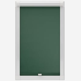 Touched By Design Optima Dimout Hunter Green Perfect Fit Roller Blind