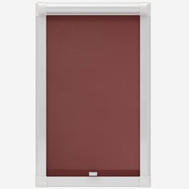 Touched By Design Optima Dimout Merlot Red Perfect Fit Roller Blind