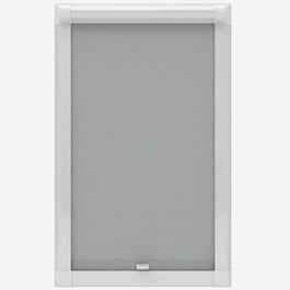 Touched by Design Supreme Blackout Dove Grey Perfect Fit Roller Blind