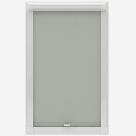 Touched by Design Supreme Blackout Mist Grey Perfect Fit Roller Blind