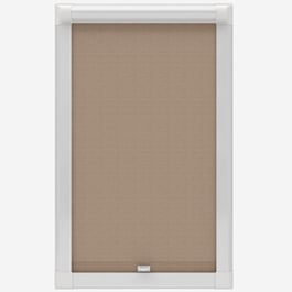 Touched by Design Supreme Blackout Mushroom Perfect Fit Roller Blind