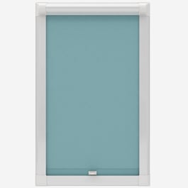Touched by Design Supreme Blackout Ocean Green Perfect Fit Roller Blind