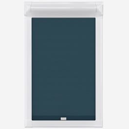 Supreme Blackout Peacock Perfect Fit&reg; Roller Blind