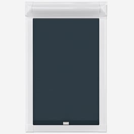 Supreme Blackout Prussian Blue Perfect Fit&reg; Roller Blind