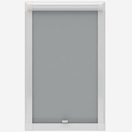 Touched by Design Supreme Blackout Storm Grey Perfect Fit Roller Blind