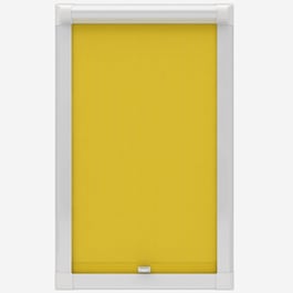 Touched by Design Supreme Blackout Sunshine Yellow Perfect Fit Roller Blind