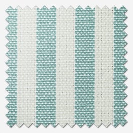 Emily Bond Cornish Stripe Duck Egg Roller Blind