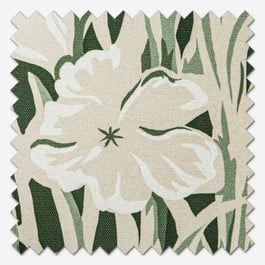 Emily Bond Crocus Green Roller Blind