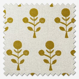 Emily Bond Hawthorn Gold Roller Blind