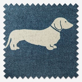 Emily Bond Peggy Indigo Roller Blind