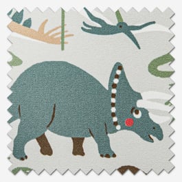 Sophie Allport Dinosaur Camouflage Khaki Roller Blind