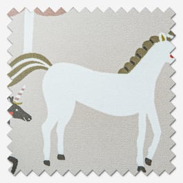 Sophie Allport Forest Ponies Soft Pink Roller Blind