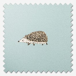 Sophie Allport Hedgehogs Pale Green Roller Blind