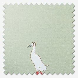 Sophie Allport Runner Duck Sage Green Roller Blind